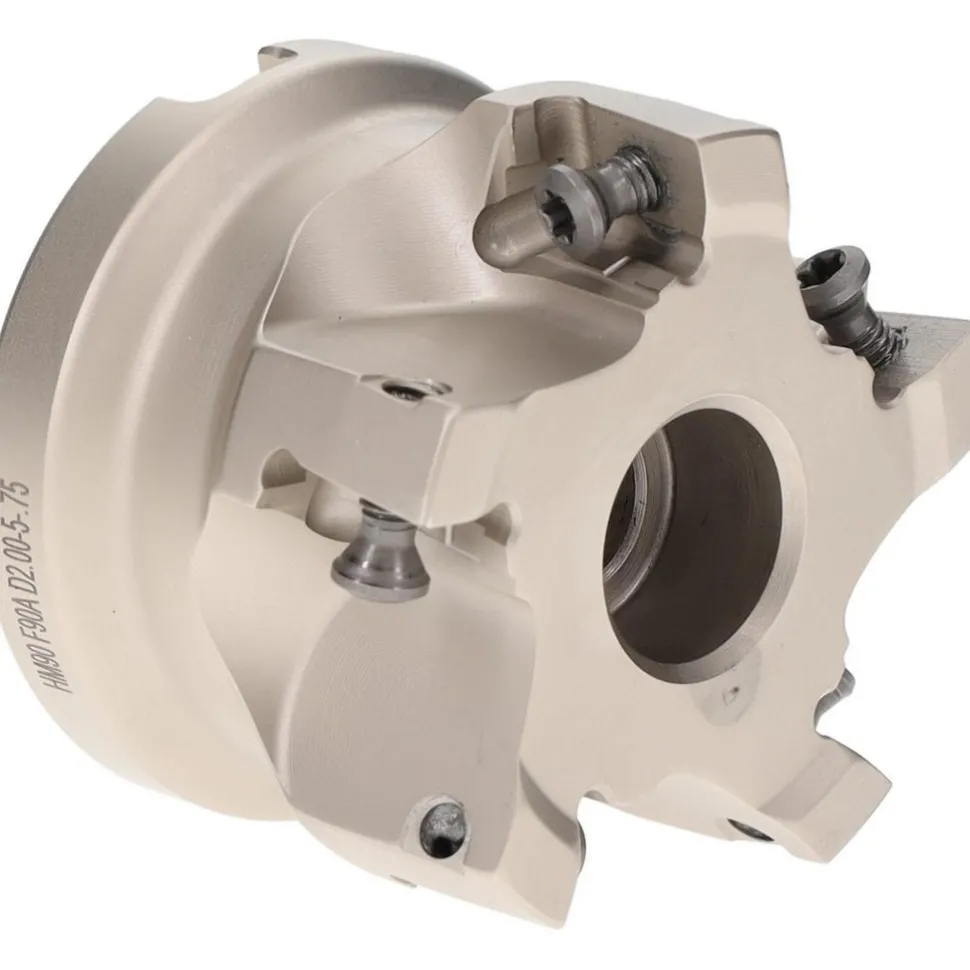 2" Cut Dia, 3/4" Arbor Hole Dia, 0.56" Max Depth, Indexable Square-Shoulder Face Mill