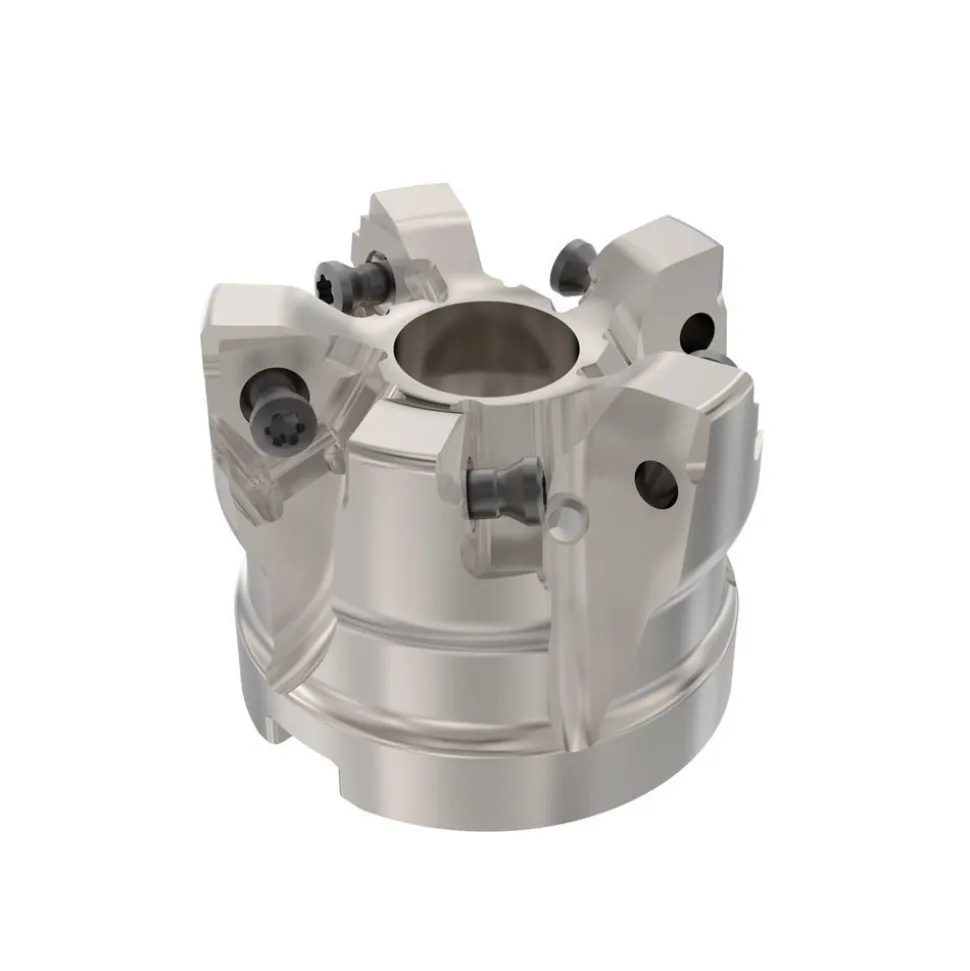 2" Cut Dia, 3/4" Arbor Hole Dia, 0.295" Max Depth, Indexable Square-Shoulder Face Mill