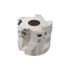 2" Cut Dia, 3/4" Arbor Hole Dia, 0.433" Max Depth, Indexable Square-Shoulder Face Mill