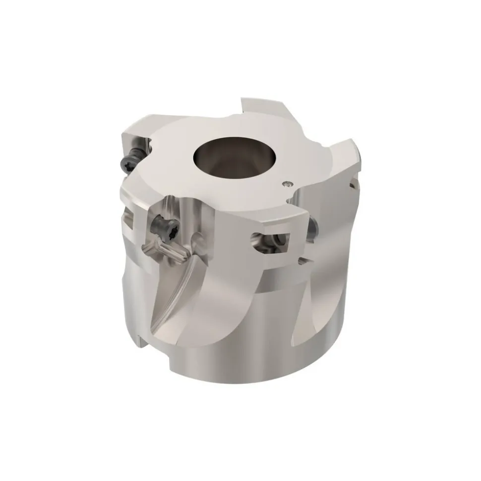 2" Cut Dia, 3/4" Arbor Hole Dia, 0.433" Max Depth, Indexable Square-Shoulder Face Mill