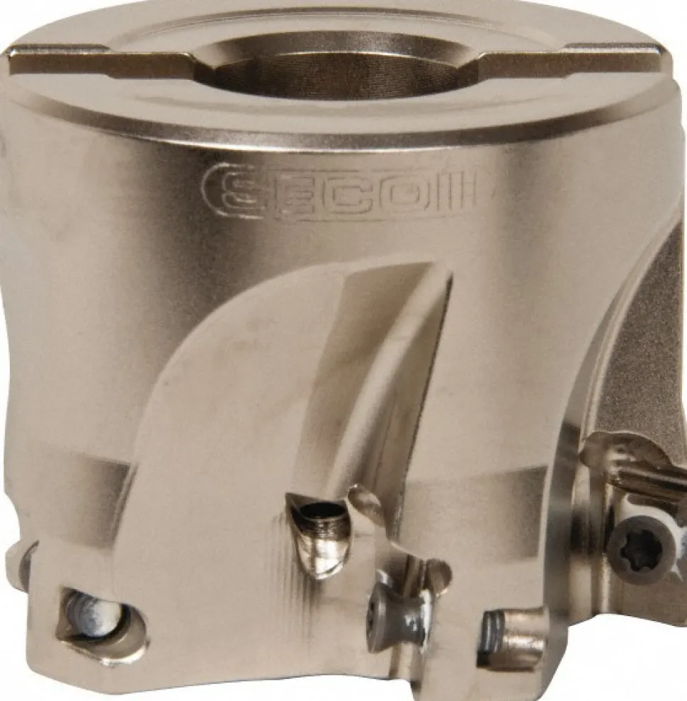 2" Cut Dia, 3/4" Arbor Hole Dia, 0.433" Max Depth, Indexable Square-Shoulder Face Mill