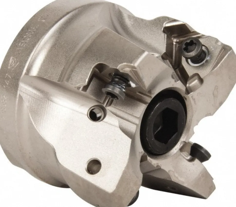 2" Cut Dia, 3/4" Arbor Hole Dia, 0.295" Max Depth, Indexable Square-Shoulder Face Mill