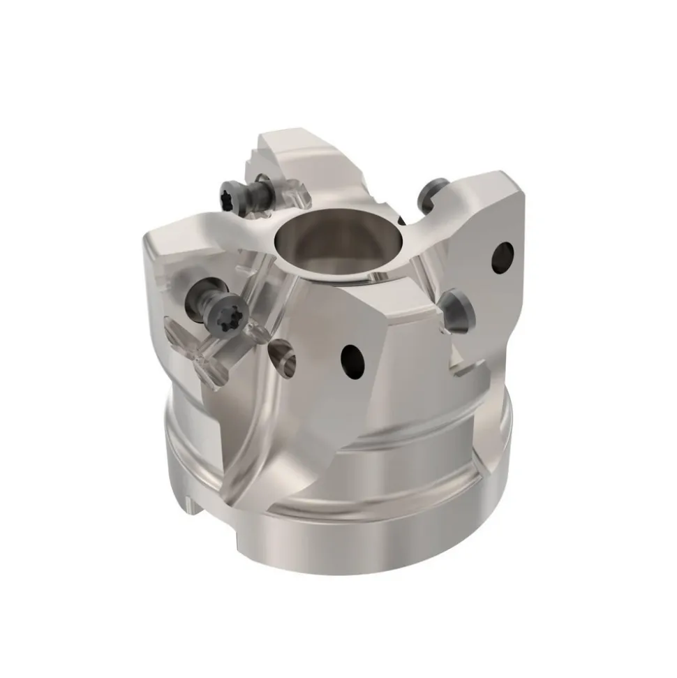 2" Cut Dia, 3/4" Arbor Hole Dia, 0.295" Max Depth, Indexable Square-Shoulder Face Mill