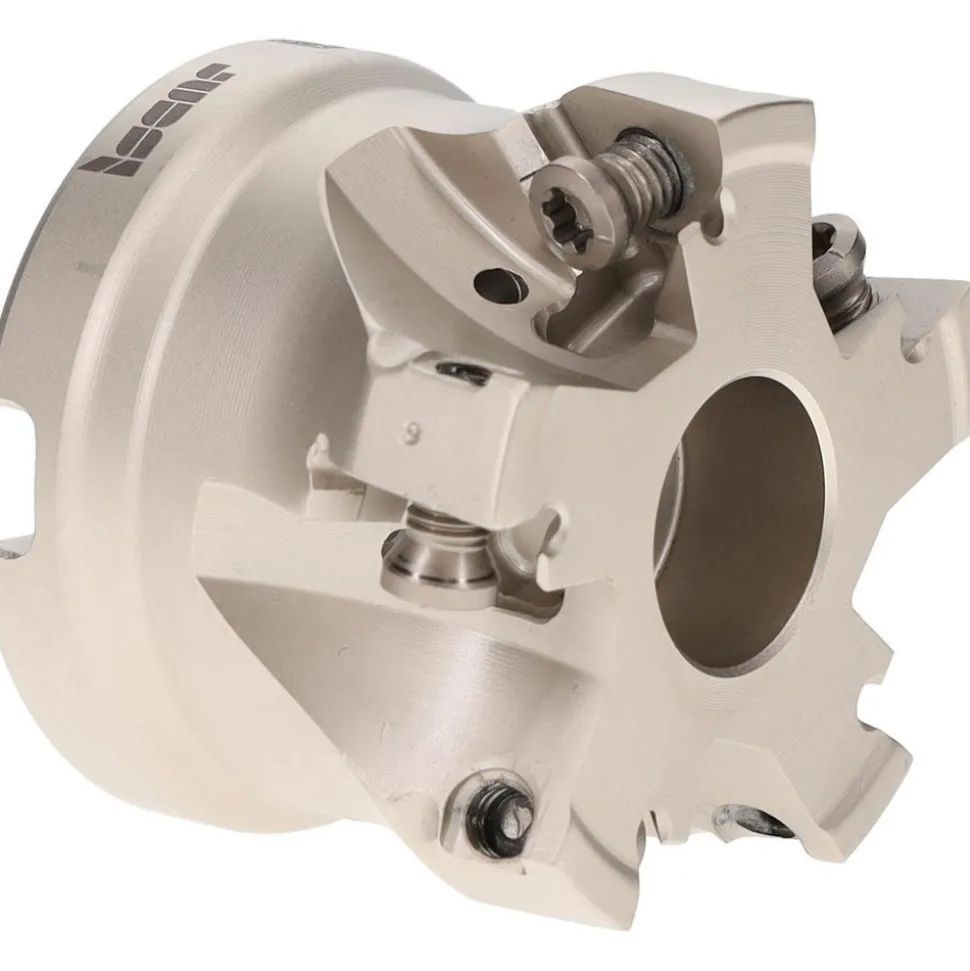 2" Cut Dia, 3/4" Arbor Hole Dia, 0.512" Max Depth, Indexable Square-Shoulder Face Mill