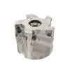 2" Cut Dia, 3/4" Arbor Hole Dia, 0.669" Max Depth, Indexable Square-Shoulder Face Mill