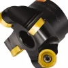 2-1/2" Cut Dia, 1" Arbor Hole Dia, 1/4" Max Depth, Indexable Square-Shoulder Face Mill