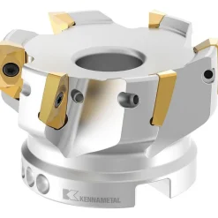 1-1/2" Cut Dia, 3/4" Arbor Hole Dia, 14.48mm Max Depth, Indexable Square-Shoulder Face Mill