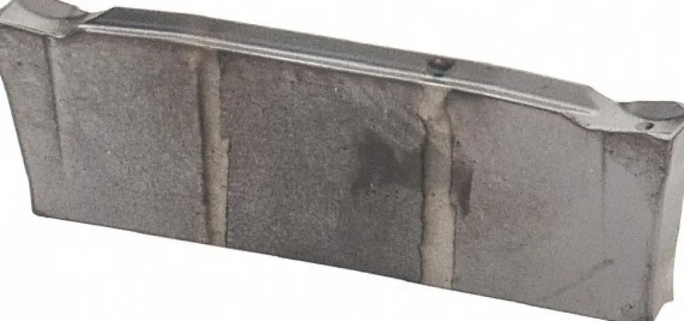 Cutoff Insert: DGN 2002C IC908, Carbide, 2.00 mm Cutting Width, 0.0787" Cutting Width