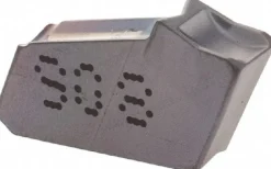 Cutoff Insert: GFN 3 IC908, Carbide, 3.03 mm Cutting Width, 0.1193" Cutting Width