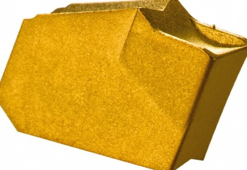 Cutoff Insert: MGTN-3 HC335, Carbide, 3.00 mm Cutting Width, 0.1200" Cutting Width