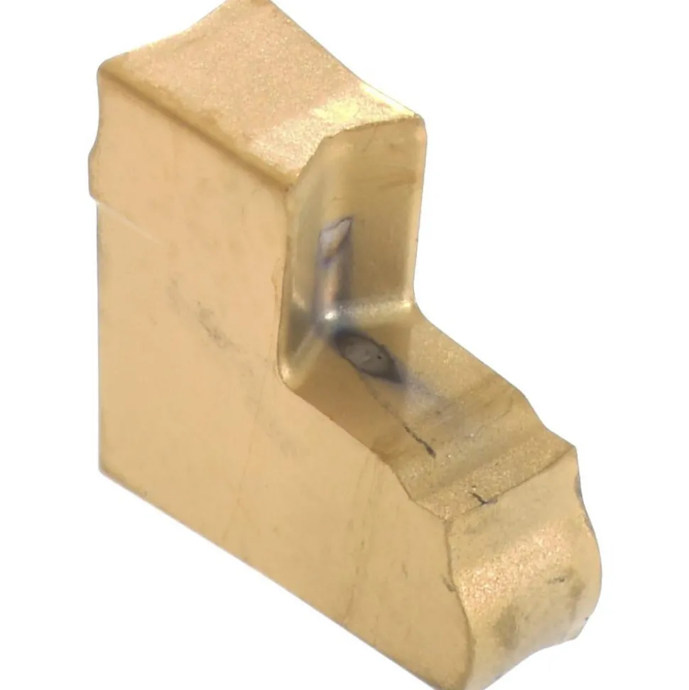 Cutoff Insert: TAGN3J IC808, Carbide, 3.05 mm Cutting Width, 0.1180" Cutting Width