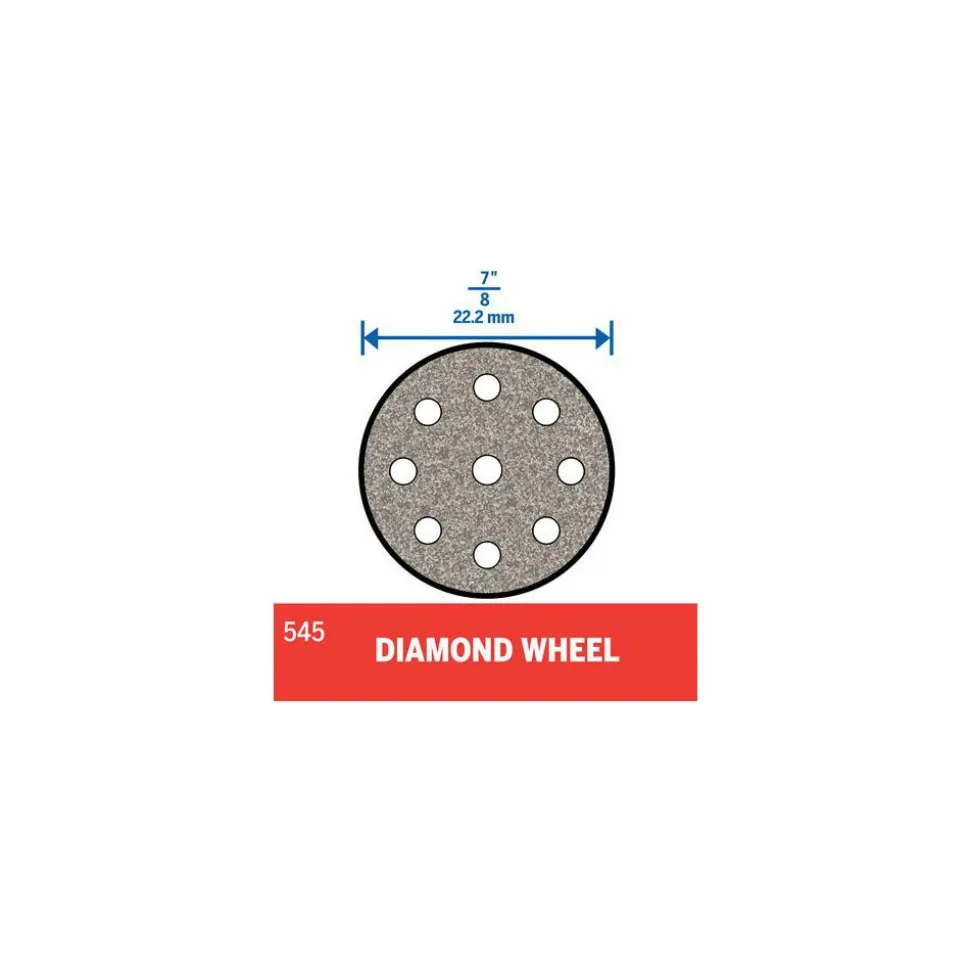 Cutoff Wheel: Type 1 (01/41), 1/8" Dia, 0.0240" Thick, Diamond