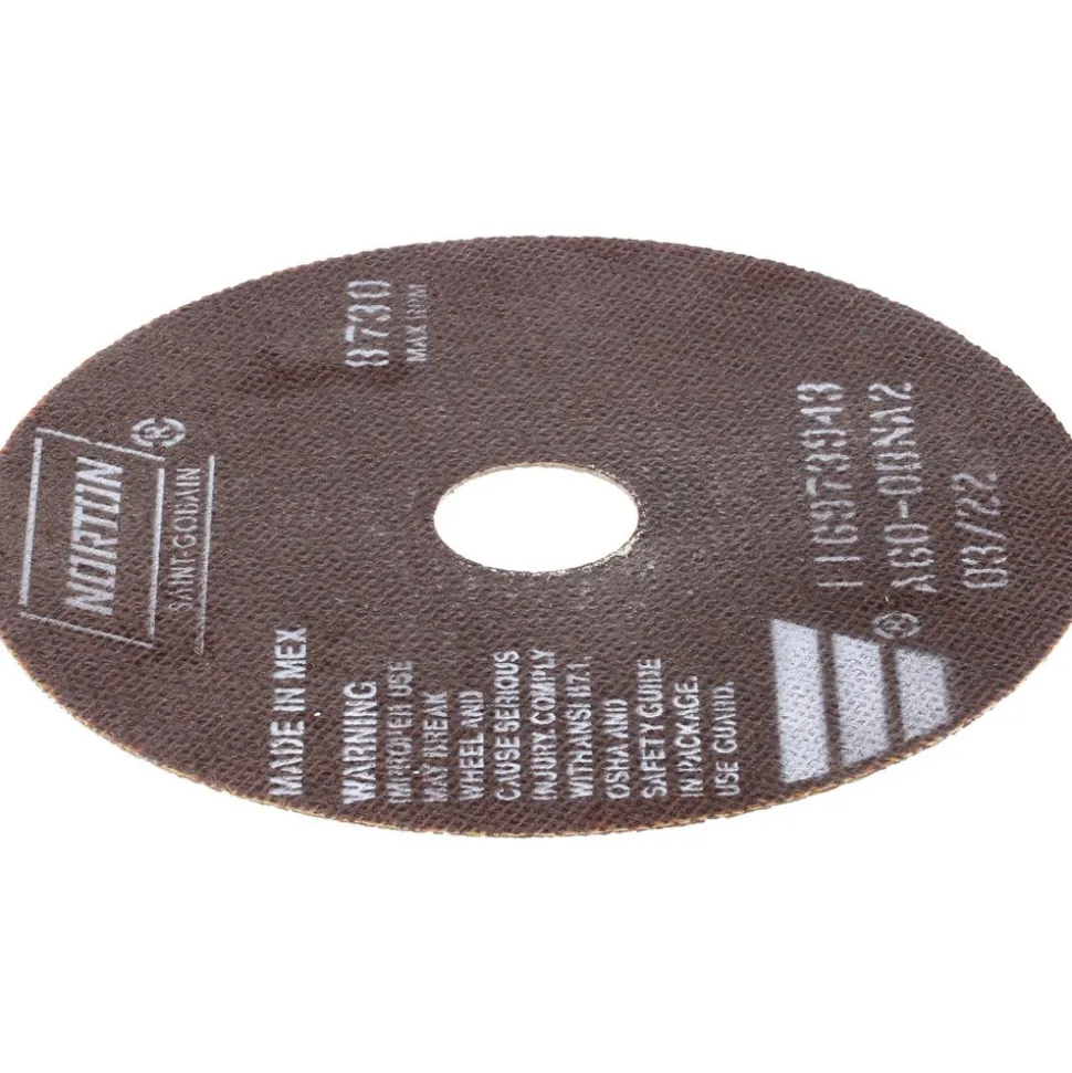 Cutoff Wheel: Type 1 (01/41), 7" Dia, 0.0350" Thick, 1-1/4" Hole, Aluminum Oxide