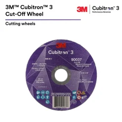 Cutoff Wheel: Type 1, 4-1/2