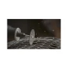 Cutoff Wheel: Type 1 (01/41), 1-1/4" Dia, 0.0450" Thick, 1/16" Hole, Aluminum Oxide