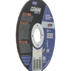 Cutoff Wheel: Type 1 (01/41), 4-1/2" Dia, 3/32" Thick, 7/8" Hole, Aluminum Oxide