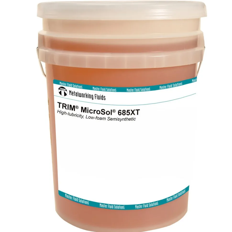 Cutting Coolant & Microemulsion: TRIM MicroSol 685XT, Semi-Synthetic, 5 gal Pail