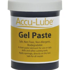 Cutting Fluid: Accu-Lube Gel Paste, 8 oz Jar