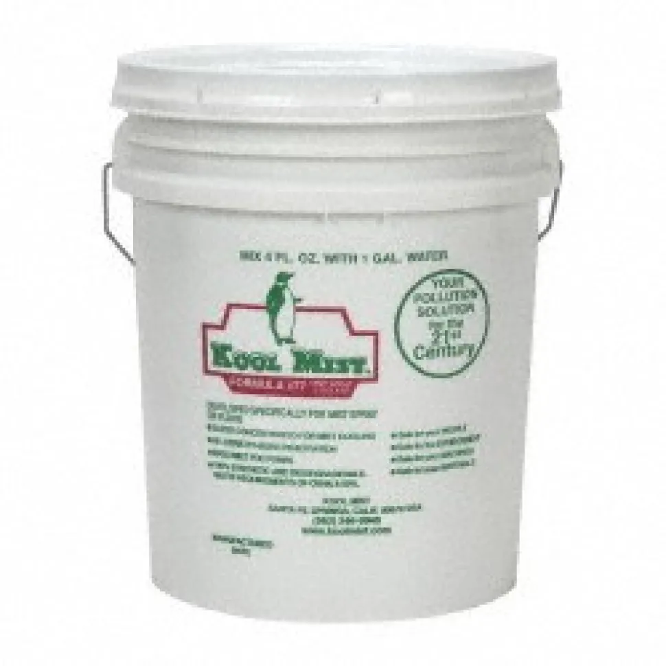Cutting Fluid: Kool Mist, Water-Based, 5 gal Pail