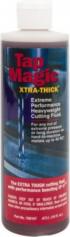 Cutting Fluid: Tap Magic Xtra, 16 oz Bottle