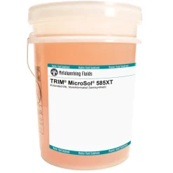 Cutting & Grinding Fluid: TRIM MicroSol 585XT, Semi-Synthetic, 5 gal Pail