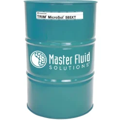 Cutting & Grinding Fluid: TRIM MicroSol 585XT, Semi-Synthetic, 54 gal Drum