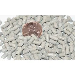 Cylinder Tumbling Media: Ceramic Carrier, Aluminum Oxide Abrasive, 5/16" Long