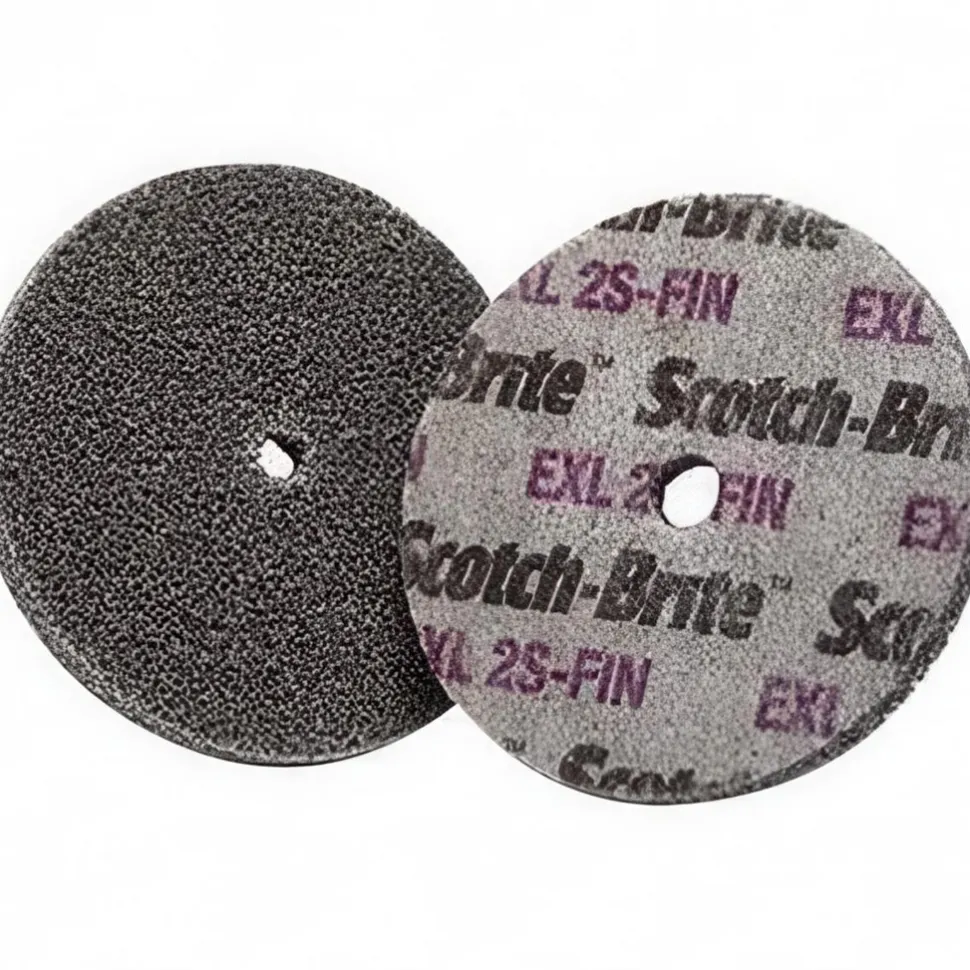 Deburring Wheel: 3" Dia, 1/4" Face Width, 1/4" Hole, 2 Density, Silicon Carbide