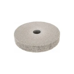 Deburring Wheel: 6" Dia, 1" Face Width, 1" Hole, 8 Density, Aluminum Oxide