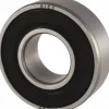 Deep Groove Ball Bearing: 0.5" Bore Dia, Double Seal