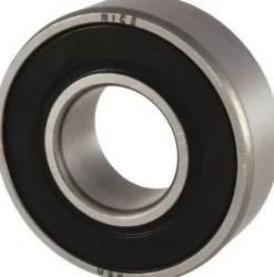 Deep Groove Ball Bearing: 0.5" Bore Dia, Double Seal