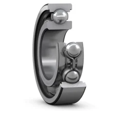 Deep Groove Ball Bearing: 22 mm OD, Double Shield