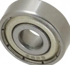 Deep Groove Ball Bearing: 19 mm OD, Double Shield