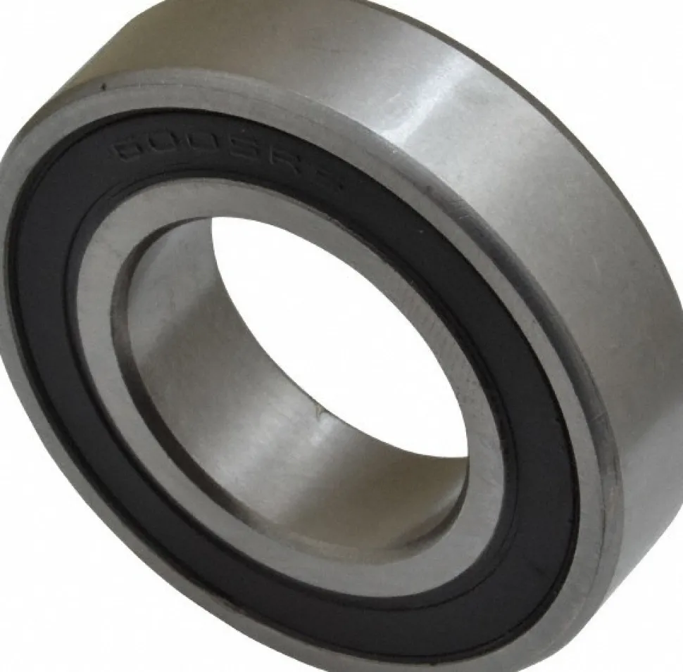 Deep Groove Ball Bearing: 47 mm OD, Double Seal