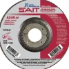 Depressed-Center Wheel: Type 27, 4-1/2" Dia, 1/4" Thick, 7/8" Hole, Aluminum Oxide