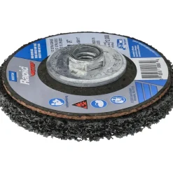 Depressed-Center Wheel: Type 27, 4-1/2" Dia, 5/8-11 Hole, Silicon Carbide