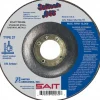 Depressed-Center Wheel: Type 27, 4-1/2" Dia, 0.0450" Thick, 7/8" Hole, Ceramic Alumina