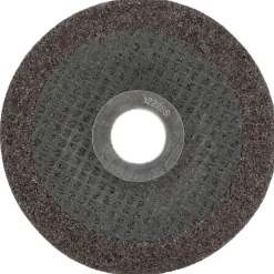 Depressed-Center Wheel: Type 27, 4-1/2" Dia, 1/4" Thick, 7/8" Hole, Aluminum Oxide