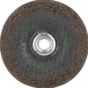 Depressed-Center Wheel: Type 27, 4-1/2" Dia, 1/4" Thick, 5/8-11 Hole, Aluminum Oxide