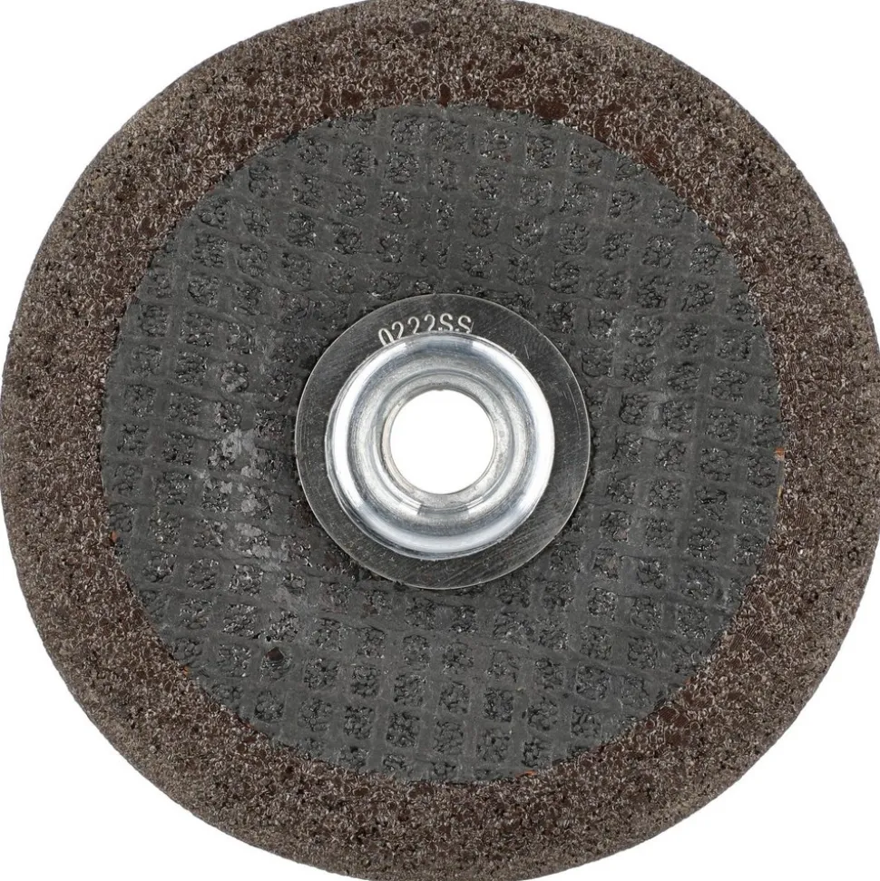 Depressed-Center Wheel: Type 27, 4-1/2" Dia, 1/4" Thick, 5/8-11 Hole, Aluminum Oxide