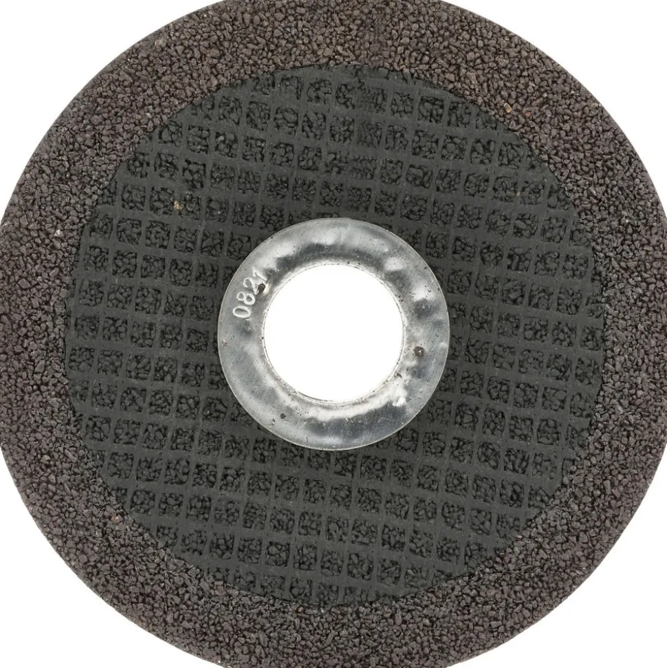 Depressed-Center Wheel: Type 27, 4-1/2" Dia, 1/4" Thick, 7/8" Hole, Zirconia Alumina