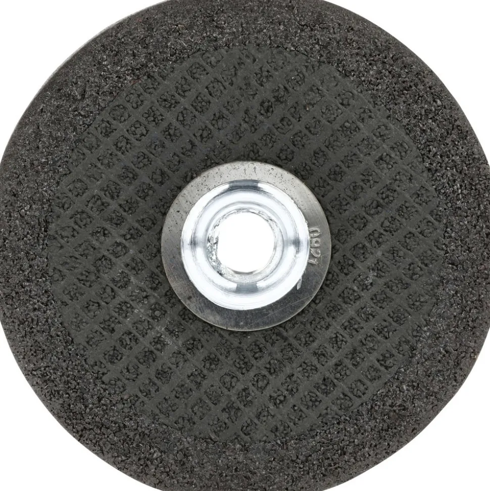 Depressed-Center Wheel: Type 27, 4-1/2" Dia, 1/4" Thick, 5/8-11 Hole, Zirconia Alumina
