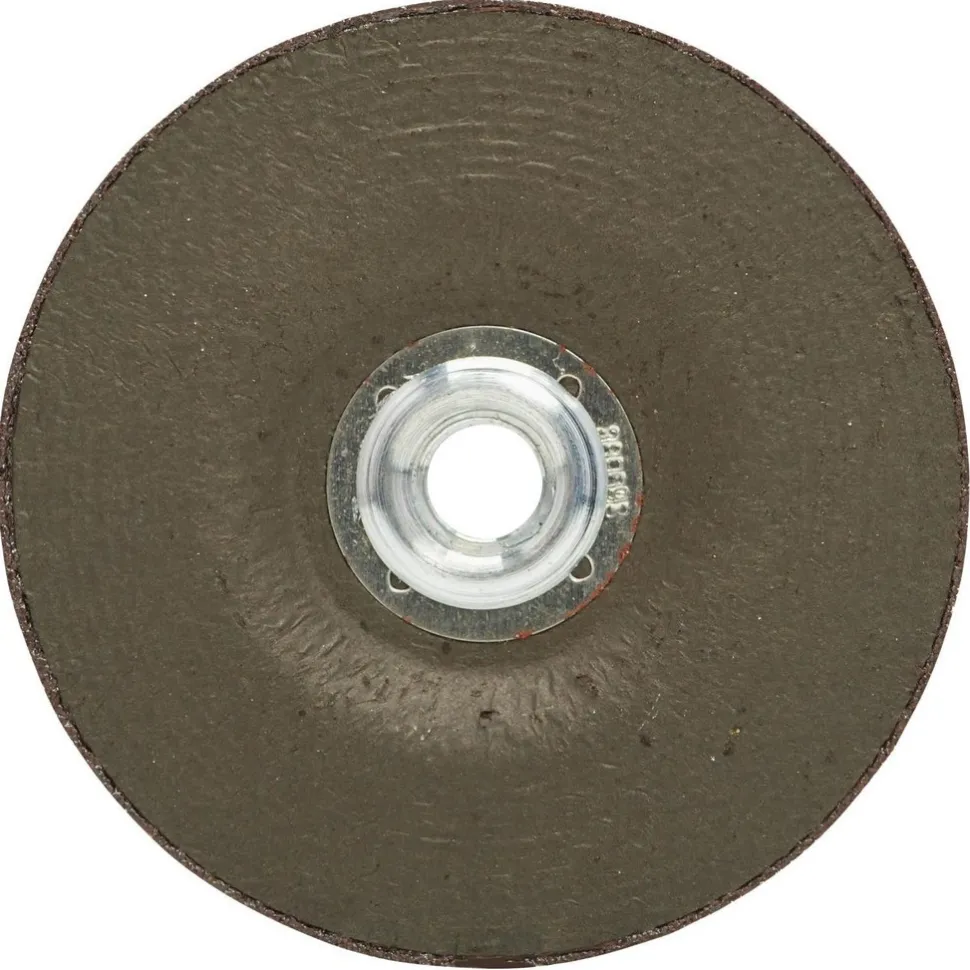 Depressed-Center Wheel: Type 27, 4-1/2" Dia, 1/8" Thick, 5/8-11 Hole, Aluminum Oxide