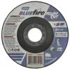 Depressed-Center Wheel: Type 27 & Type 42, 4-1/2" Dia, 1/16" Thick, 7/8" Hole, Zirconia Alumina