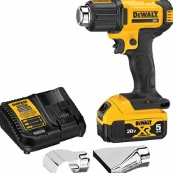 DeWalt Cordless Heat Gun: 5 to 7 CFM