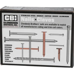 16D, 8 Gauge, 3-1/2" OAL Common Nails