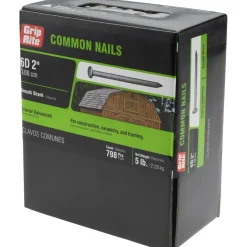6D, 12 Gauge, 2" OAL Common Nails