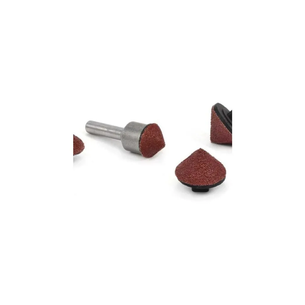 7/8" Dia 80 Grit 90° Included Angle Cone Center Lap