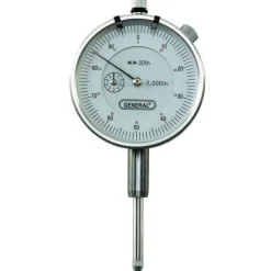 Dial Drop Indicator: 1.0000" Max Measurement, 0-100 Dial Reading