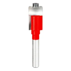 1/2" Dia, 1/2" LOC, 8 Flute Carbide-Tipped Edge Profile Flush Trim Router Bit